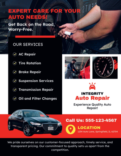 About Us Auto Repair  ysvje4irqs  Side 1 Image