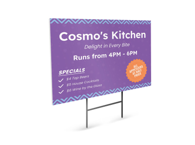 Main Happy Hour Restaurant  2yy7lgb3h7  Image