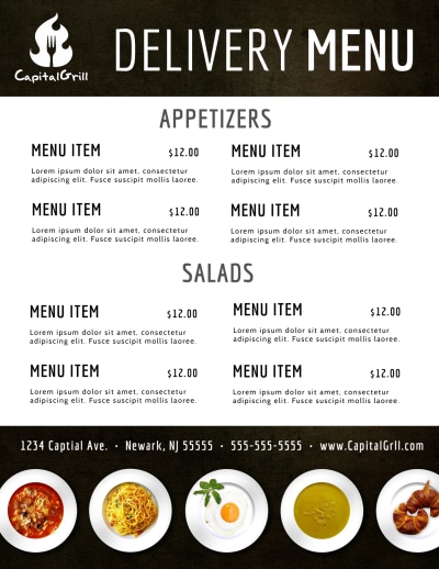 Delivery Service Restaurant   v74rlmw08y Side 1 Image