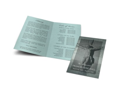 Main Memorial Service Funeral  Program  kyvegxmux9 Image