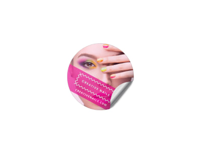 Main Nail Salon Sticker  1grbnnhzll Image