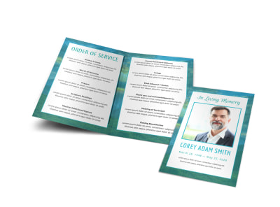 Main Order of Service Funeral  Program  at77e48iy1 Image