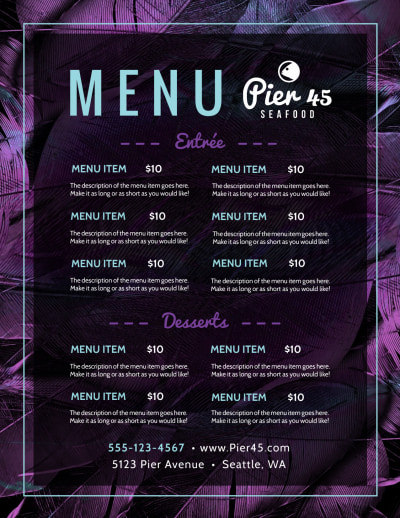 Purple Restaurant   Side 2 Image