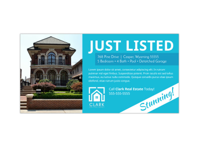 Main Real Estate Just Listed Twitter Post  Image