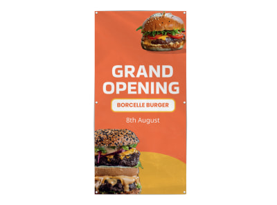 Main Restaurant Grand Opening Banner km2rc9j7a2  Image