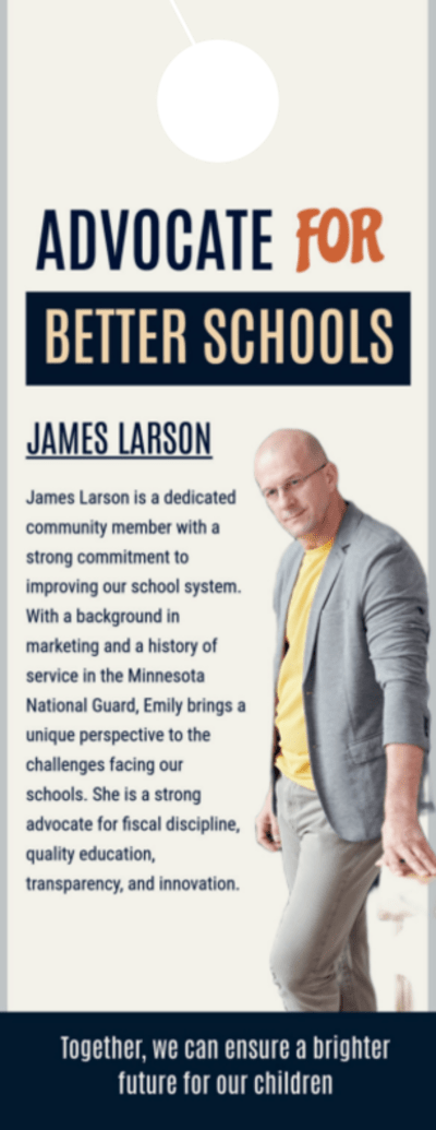 School Board Campaign  tgs94detdj  Side 1 Image