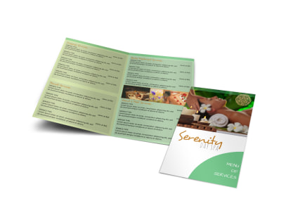 Main Spa Day Menu    Image