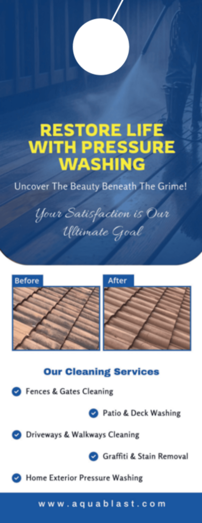 Spring Cleaning Pressure Washing  5iujnqj2ef  Side 2 Image