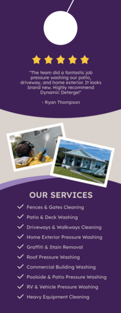 Spring Cleaning Pressure Washing  uil11kb7pr  Side 2 Image