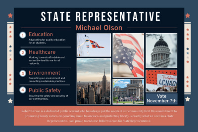 State Representative Campaign  j9j7vv24ce  Side 1 Image