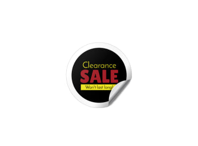 Main Clearance Sale Sticker  Image